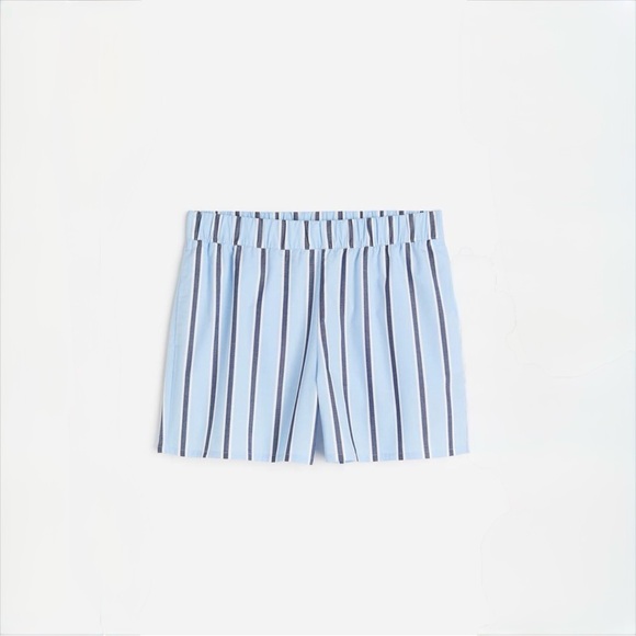 H&M Divided Blue Stripe Shirt and Shorts Set XXS Matching Co-Ord - Picture 11 of 16